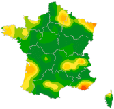 Carte Diarrhée aiguë