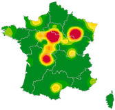 Carte Varicelle