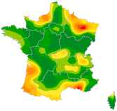 Carte Diarrhée aiguë