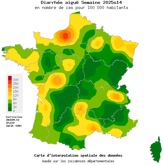 Semaine 202514 - Diarrhée aiguë - Activité modérée en médecine générale