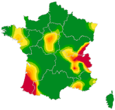 Carte Varicelle