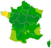 Carte Diarrhée aiguë