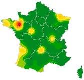 Carte Infection respiratoire aiguë (IRA)