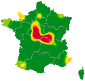 Carte Varicelle
