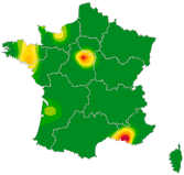Carte Varicelle