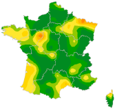 Carte Diarrhée aiguë