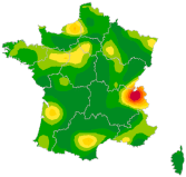 Carte Diarrhée aiguë