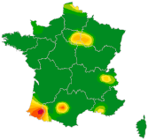 Carte Varicelle