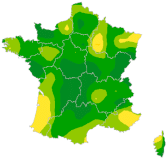 Carte Diarrhée aiguë